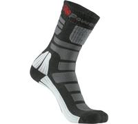 Chaussettes U-Power AIR, vêtements de travail décontractés, confortables, respirantes, anti-transpiration, pied rembourré, avec support extensible, pour la course, la marche, l'entraînement (Black Carbon S)