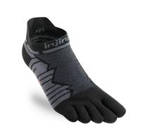 Injinji Chaussettes de running Ultra Run No-show Coolmax Unisexe S (EU 37-40) Onyx