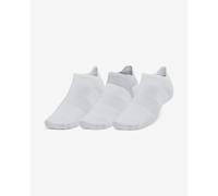 Chaussettes Under Armour ArmourDry Run Lite blanches (3 paires) - L