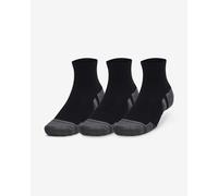 Chaussettes Under Armour Performance Cotton Quarter noir gris foncé (3 paires) - M