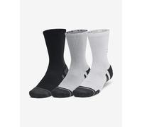 Under Armour – Chaussettes Performance Tech Crew – 6 paires – Noir/Gris – EU 47 1/2-50 1/2