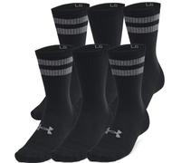 Chaussettes Under Armour UA Essential 6pk Crew-BLK 196886392596 taille M EU