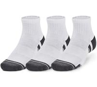 Chaussettes Performance Cotton Quarter White/Pitch Gray - 3 pair Under Armour XL