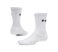Under Armour Chaussettes Crew en coton de performance unisexes – lot de 3