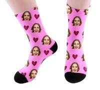 Chaussettes Unisexe Homme Femme Confortables Premium Cyclisme Coton Classiques Couture Bureau Costum Original Utile Cadeau Noel pour Randonnée Marche Running Jours