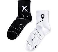 Chaussettes Unisexe Homme Femme & Enfants Beaucoup Designs Amusants Football Pizza Avocat Pompier Grenouille Plantes Cadeau Gauche Droite Différent.[S1111]