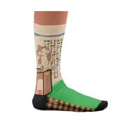 Chaussettes unisexe hommes et femmes, amusantes et cool, modèle Je veux annuler mon abonnement, Tsukioka Yoshitoshi (CS-Japanese-Cats-Socks, FR/ES, Numérique, 41, 46, Taille normale, Taille normale)