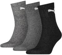 Chaussettes unisexe Puma, paquet de 3 RD256 (43-45 EU) (Gris)