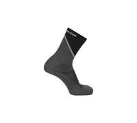 Chaussettes unisexe salomon pulse crew noir gris