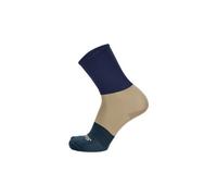 Chaussettes unisexe santini big bengal bleu beige