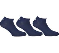 Chaussettes unisexes FILA Invisible Sneakers, 3 paires - chaussettes courtes, ceinture avec logo, unies, 35-46 navy 47-50 (12,5-15 UK)