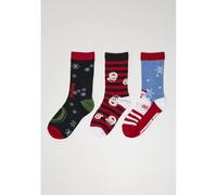 chaussettes Urban Classics santa ho christmas (x3) Multicolore 35/38
