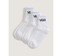 Chaussettes Vans Classic Half Crew blanc noir (3 paires) - XL