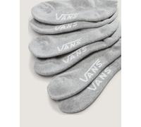 Chaussettes Vans Classic Kick gris blanc (3 paires) - S