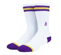 Chaussettes Venture, douces et athlétiques avec côtes en boucle éponge, soutien de la voûte plantaire/talon et orteils renforcés pour le skateboard, le crossfit, le gym, S-M