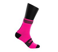 Chaussettes Vibor-a Kait Demi-coupe Rose/noir 39/42