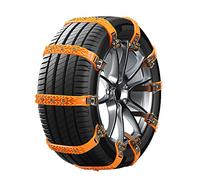 Chaussettes Voiture pour La Neige, Chaussette Neige Voiture Universelles, Chaînes à Neige Auto, Voiture Pneu Ceinture Anti Dérapant Réglables, Accessoire pour Camion SUV Sécurité Hiver (10Pcs)