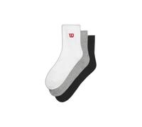 Chaussettes Wilson U Qtr (x3) Blanc L
