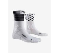 Chaussettes X-Bionic Bike Race blanc noir - 35-38