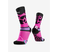 Chaussettes X-Bionic Hike Discover Crew rose fuchsia noir - 45-47