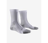 Chaussettes X-Bionic Run Discover Crew blanc gris - 42-44