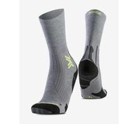 Chaussettes X-Bionic Run Perform Warm Crew gris fumée - 35-38