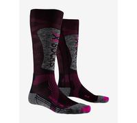 Chaussettes X-Bionic Ski Energizer 4.0 noir gris rose femme - 41-42