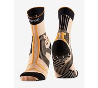 X-Socks Chaussettes Trailrun Terraskin Expert Crew - pêche / noir / orange - EU 35-38
