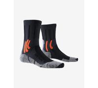 Chaussettes X-Bionic Trek Dual gris foncé orange gris - 35-38