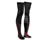 Chaussettes X-Leg Pro Noir/Rouge Acerbis Vêtements