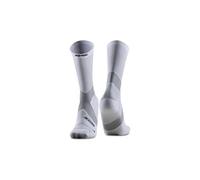 Chaussettes x socks bike expert crew blanc arctique gris