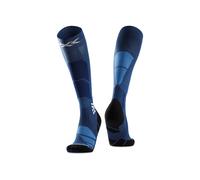 X-Socks Chaussettes de compression Ski Perform OTC Marine/Mineral Blue 45-47