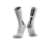 X-Socks Chaussettes de cyclisme Bike Perform Crew Blanc/Noir EU 35-38