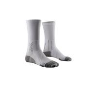 Chaussettes x socks run perform crew blanc gris