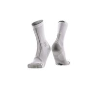 Chaussettes x socks trailrun discover crew blanc gris