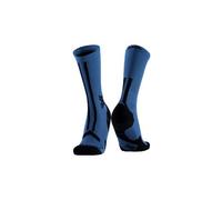 Chaussettes x socks trailrun discover crew bleu noir