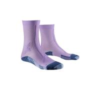 X-Socks - Trail Run Discover Crew - Chaussettes trail femme Orchid / Sunset Blue - 35 - 36