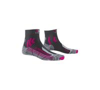 Chaussettes X-SOCKS Trek outdoor low cut (anthracite fuchsia) femme 41-42