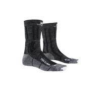 Chaussettes X-SOCKS Trek X Linen (dolomite grey melange / opal black) 35-38