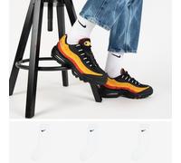 Chaussettes X3 Crew Blanc - Enfant - Nike - Blanc - 35/38 Blanc