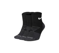 Chaussettes x3 nike everyday max cushion quarter noir unisex