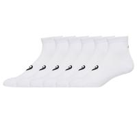 Chaussettes x6 asics quarter blanc unisex