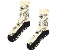 Chaussettes YY VERTICAL Climber Doodle Taille de chaussures: 43-46 / Couleur: noir/ beige