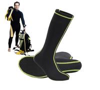 chaussettesPour Palmes De Natation - chaussettesSurf Plongée, Néoprène Isolantes Antidérapantes, Confort Pieds Eau Froide, Flexibles , Protection Aquatique Fiable | Usage Natation Mer Piscin