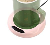 Chaussoir À Café USB - 55-75 ℃ Assiette De Chauffage À Tasse Portable avec Arrêt Automatique, Chauffe-Boisson Électrique pour Le Bureau, Chauffage À Thé À Café USB - Utilisation du Bureau À Domicile