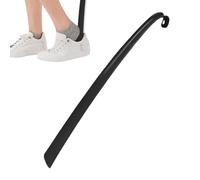 Chausson à longue poignée - Aide pour chaussures en ABS de 16,7 pouces | Le design lisse et flexible protège les chaussures des rides et du talon | Poignée à crochet pratique, facile à r i