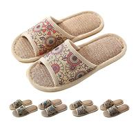 Chausson Anti Bruit Parquet, Chausson Femme Confort Hiver, Gros Chaussons Bout Ouvert Pantoufle Automne Hiver Pantoufles Pantoufles Chic Chaussons Couple Babouche Tie and Die Pantoufle