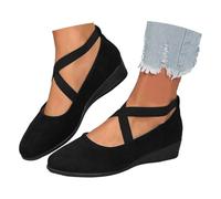 Chausson Ballerine Femme, Compensées Pieds Larges Chaussure Danse Latine Femme, Pantoufle Pied Large Plates Mes Commandes Passées, Mocassin Ete Chaussure Mariage Bride