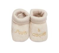 Trois Kilos Sept Chausson bébé avec broderie 0-1 mois