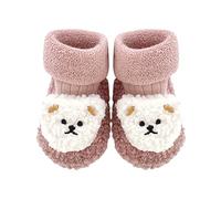 Chausson Bebe Chausson Bébé Unisexe,Sandale Bébé Fille Bout Ouvert Chaussure Été Chaussures Ado Fille Chaussures Mode Et Sport pour Filles Pyjama Naissance Rythmique Enfant GR(Rose,20)